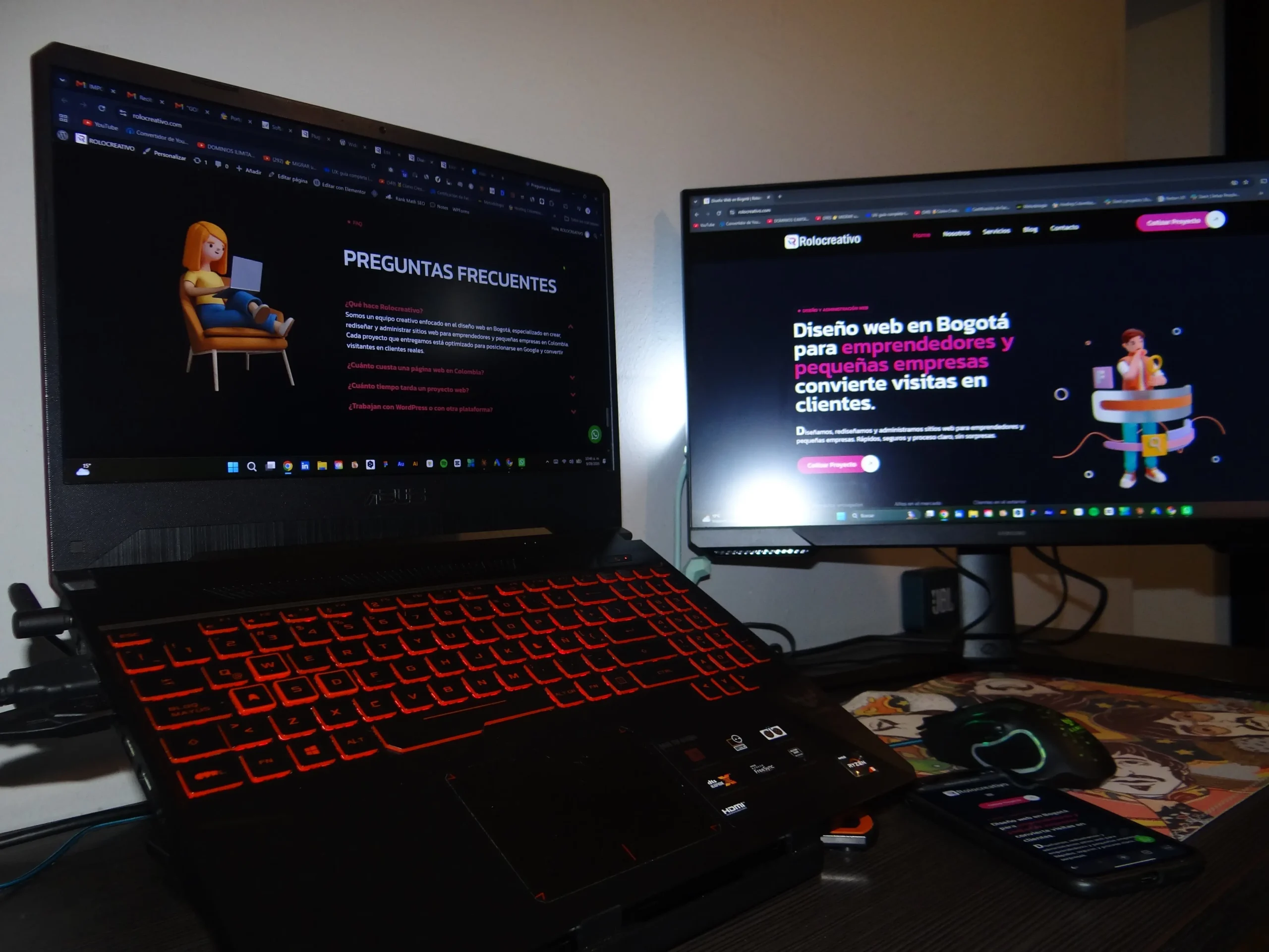 ¿Por qué necesitas administrar tu sitio web? | Rolocreativo Bogotá